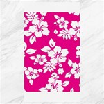 Pink Hawaiian Flowers Canvas 40  x 72 