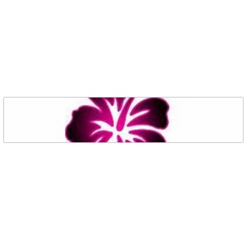 Pink Hawaiian Flower Large Flano Scarf  from ArtsNow.com Front