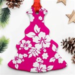 Pink Hawaiian Flowers Ornament (Christmas Tree) 