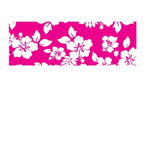 Pink Hawaiian Flowers Memory Card Reader (Stick) from ArtsNow.com Front