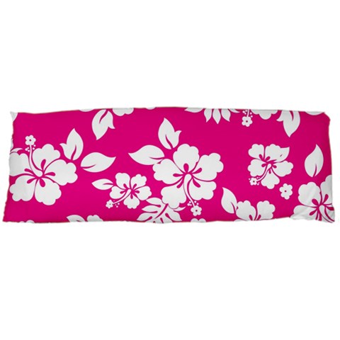 Pink Hawaiian Flowers Body Pillow Case (Dakimakura) from ArtsNow.com Body Pillow Case