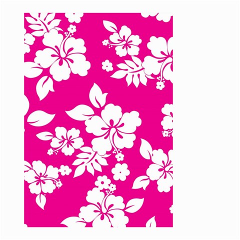 Pink Hawaiian Flowers Small Garden Flag (Two Sides) from ArtsNow.com Front