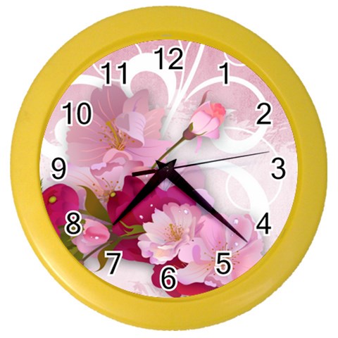 Design Art (design 19) Color Wall Clock from ArtsNow.com Front