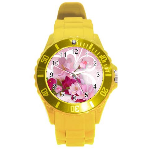 Design Art (design 19) Round Plastic Sport Watch (L) from ArtsNow.com Front