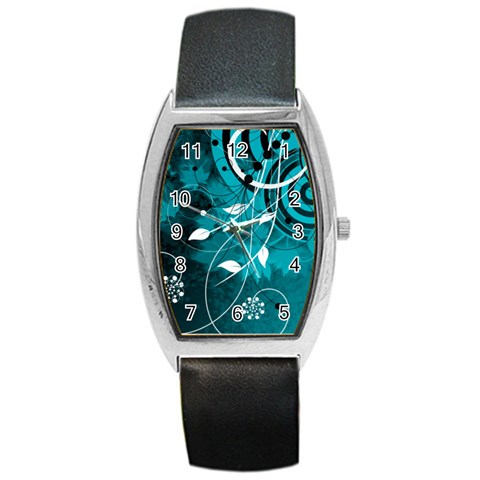 Design Art (design 15) Barrel Style Metal Watch from ArtsNow.com Front