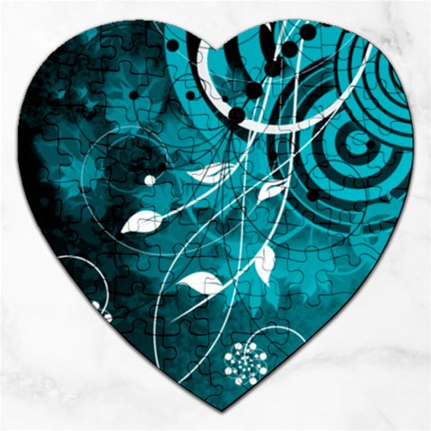 Design Art (design 15) Jigsaw Puzzle (Heart) from ArtsNow.com Front