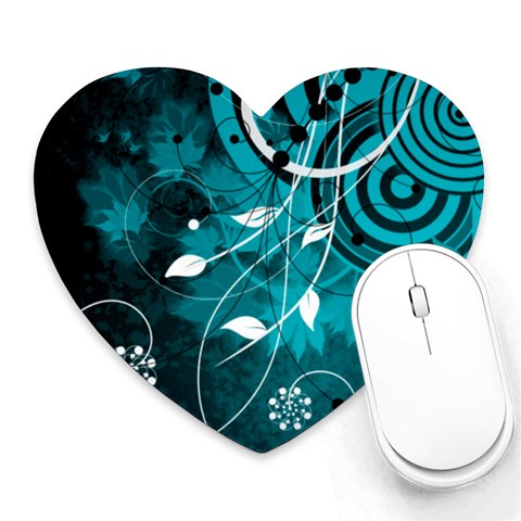 Design Art (design 15) Heart Mousepad from ArtsNow.com Front