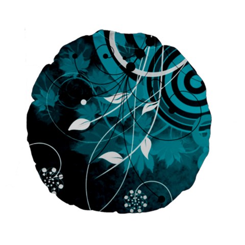 Design Art (design 15) Standard 15  Premium Round Cushion  from ArtsNow.com Front