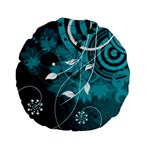 Design Art (design 15) Standard 15  Premium Flano Round Cushion 