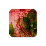 Design Art (design 14) Rubber Square Coaster (4 pack)