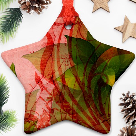 Design Art (design 14) Star Ornament (Two Sides) from ArtsNow.com Front