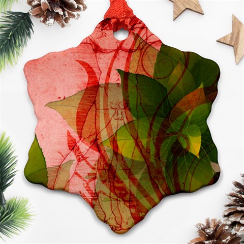 Design Art (design 14) Ornament (Snowflake) from ArtsNow.com Front