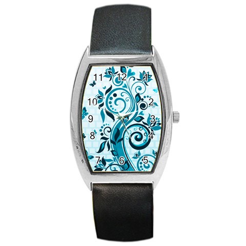 Design Art (design 13) Barrel Style Metal Watch from ArtsNow.com Front