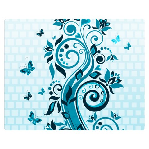 Design Art (design 13) Double Sided Flano Blanket (Medium) from ArtsNow.com 60 x50  Blanket Front