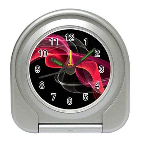 Design Art (design 8) Travel Alarm Clock from ArtsNow.com Front