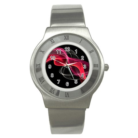 Design Art (design 8) Stainless Steel Watch from ArtsNow.com Front