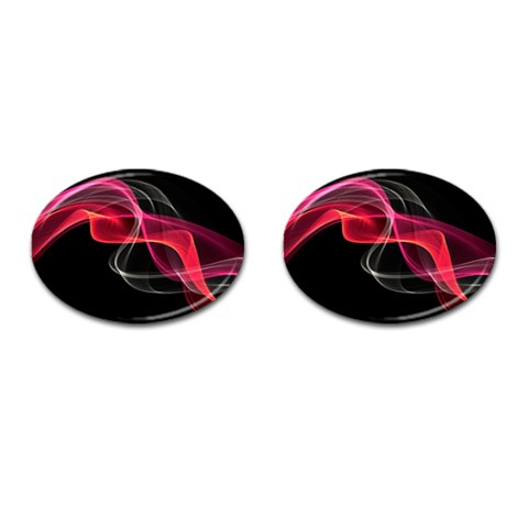 Design Art (design 8) Cufflinks (Oval) from ArtsNow.com Front(Pair)