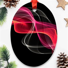 Design Art (design 8) Oval Ornament (Two Sides) from ArtsNow.com Back