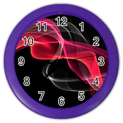 Design Art (design 8) Color Wall Clock from ArtsNow.com Front