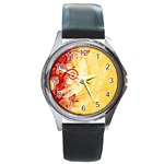 Design Art (design 6) Round Metal Watch