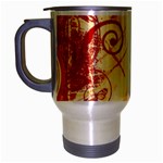 Design Art (design 6) Travel Mug (Silver Gray)
