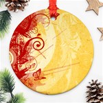 Design Art (design 6) Round Ornament (Two Sides)