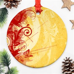 Design Art (design 6) Round Ornament (Two Sides) from ArtsNow.com Back