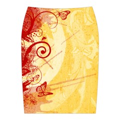 Design Art (design 6) Midi Wrap Pencil Skirt from ArtsNow.com Back
