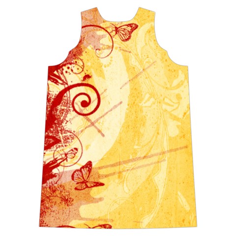 Design Art (design 6) Shoulder Cutout Velvet One Piece from ArtsNow.com Back