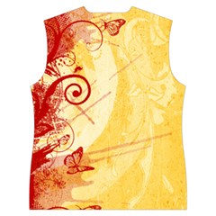 Design Art (design 6) Women s Button Up Vest from ArtsNow.com Back
