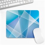 Blue Lights Large Mousepad