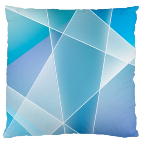 Blue Lights Large Cushion Case (One Side) from ArtsNow.com Front
