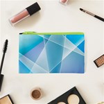Blue Lights Cosmetic Bag (XS)