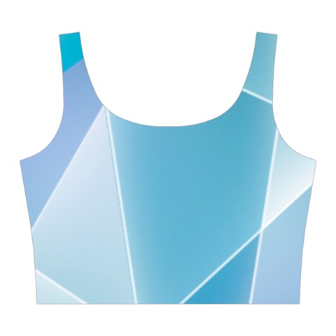Blue Lights Midi Sleeveless Dress from ArtsNow.com Top Back