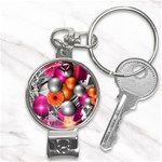 Ball Art Nail Clippers Key Chain