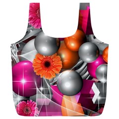 Ball Art Full Print Recycle Bag (XL) from ArtsNow.com Front