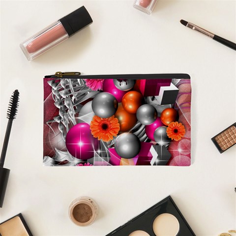 Ball Art Cosmetic Bag (XS) from ArtsNow.com Front