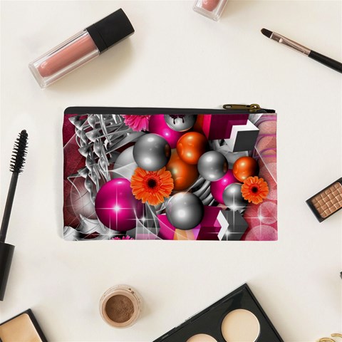 Ball Art Cosmetic Bag (XS) from ArtsNow.com Back