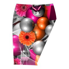 Ball Art Midi Wrap Pencil Skirt from ArtsNow.com  Front Right 