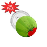 Red Heart Art 1.75  Button (10 pack) 