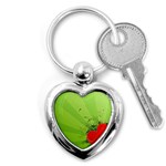 Red Heart Art Key Chain (Heart)