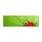 Red Heart Art Sticker (Bumper)