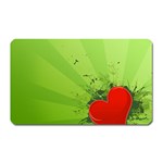 Red Heart Art Magnet (Rectangular)