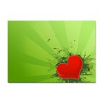 Red Heart Art Sticker A4 (100 pack)