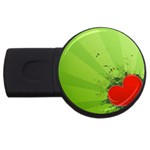 Red Heart Art USB Flash Drive Round (2 GB)