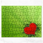 Red Heart Art Jigsaw Puzzle (Rectangular)