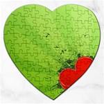 Red Heart Art Jigsaw Puzzle (Heart)