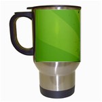Red Heart Art Travel Mug (White)