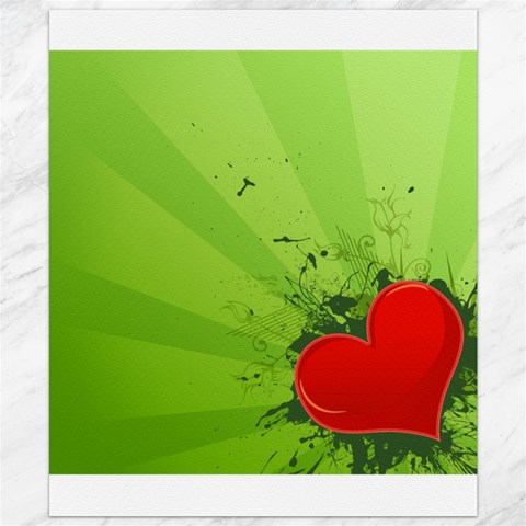 Red Heart Art Canvas 20  x 24  from ArtsNow.com 19.57 x23.15  Canvas - 1