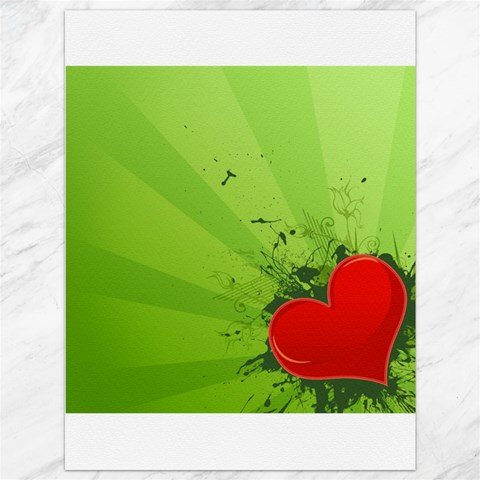 Red Heart Art Canvas 36  x 48  from ArtsNow.com 35.26 x46.15  Canvas - 1
